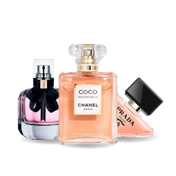 Set de 3 perfumes Prada Prada Paradoxe, Coco Mademoiselle, Mon Paris 100ml